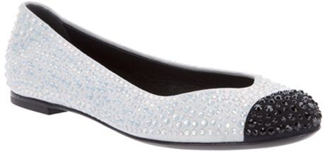 Giuseppe Zanotti Gem Embellished Pump in White - Lyst