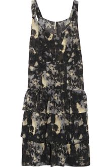 Iro Chiara Printed Silk Georgette Dress - Lyst