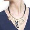 Mango Horn Cord Necklace in Gold (94) - Lyst