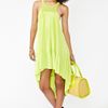 Nasty Gal Windsong Dress in Green (tan) - Lyst