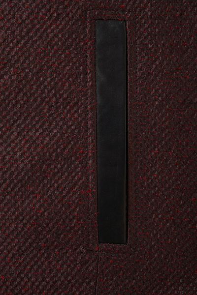 Topshop Burgundy Coat