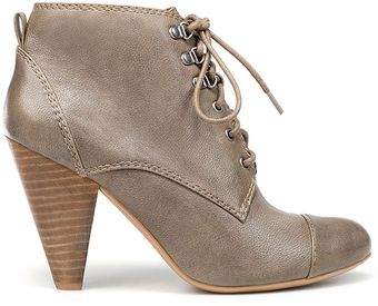 Zara High Heel Ankle Boot with Laces - Lyst