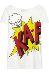 3.1 Phillip Lim Printed Cotton And Modal Blend Jersey T-shirt
