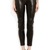 Alexander Mcqueen Paneled Leather Skinny Pants in Black - Lyst