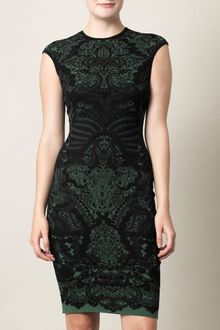 Alexander McQueen Victorian Puckering Jacquard Dress - Lyst