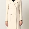 Balenciaga Le Corporate Doublebreasted Coat in Beige (cream) - Lyst