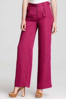 BCBGMAXAZRIA Pants Robbie High Waisted Wide Leg - Lyst