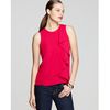 Bcbgmaxazria Tank Julianna Cascade Drape in Red (turkish rose) - Lyst