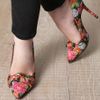 Charlotte Olympia Ava Flowerprint Pumps in Multicolor (multicoloured) - Lyst