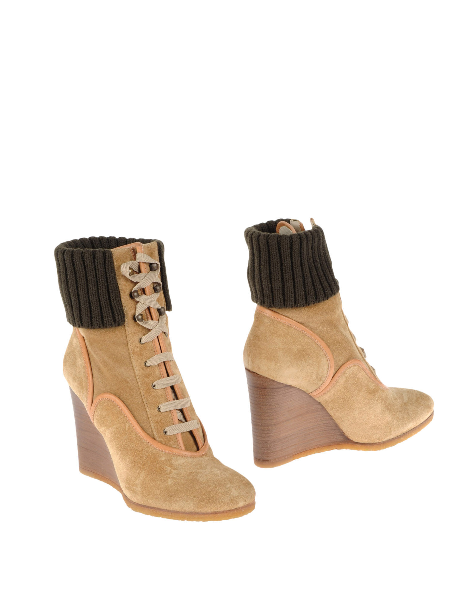 see by chloe boots beige
