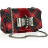 Christian Louboutin Sweety Charity Bowembellished Tartan Shoulder Bag in Multicolor (multicolored) - Lyst