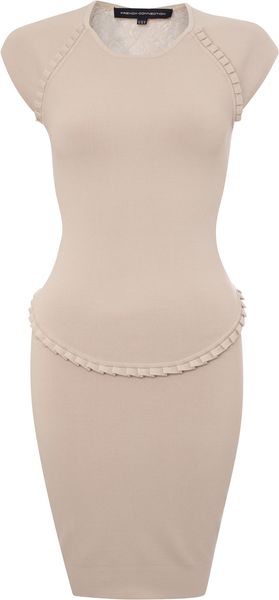 French Connection Dani Crepe Cap Dress - Lyst