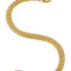 Marc By Marc Jacobs Golden Tiny Bolt Necklace in Gold - Lyst