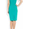 Michael Kors Stretch Woolcrepe Dress in Blue (turquoise) - Lyst