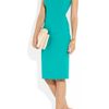 Michael Kors Stretch Woolcrepe Dress in Blue (turquoise) - Lyst