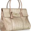 Mulberry Bayswater Snake effect Leather Bag in Animal (snake) - Lyst
