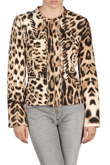 Roberto Cavalli Jacket - Lyst