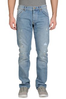 Wrangler Denim Trousers - Lyst