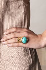Yves Saint Laurent Arty Oval Ring