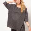Asos Collection Asos Oversize Raglan Tshirt in Gray (grey) - Lyst