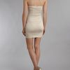Ax Paris Ax Paris Jewelled Strapless Dress in Gold (cream) - Lyst