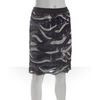 Bcbgmaxazria Navy Charcoal and Cream Sequined Elodie Scalloped Hem Skirt in Blue (navy) - Lyst