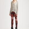 Helmut Lang Midnight Floral Reflex Leggings in Red - Lyst