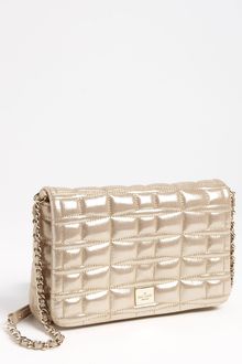 Kate Spade Brianne Metallic Leather Crossbody Bag - Lyst