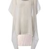 Label Lab Oversized Sheer Blouse in White - Lyst