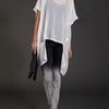 Label Lab Oversized Sheer Blouse in White - Lyst