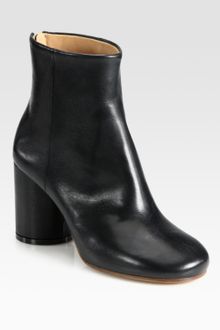 Maison Martin Margiela Leather Ankle Boots - Lyst