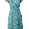 Pussycat Pussycat Rabbit Print Dress in Blue (aqua) - Lyst