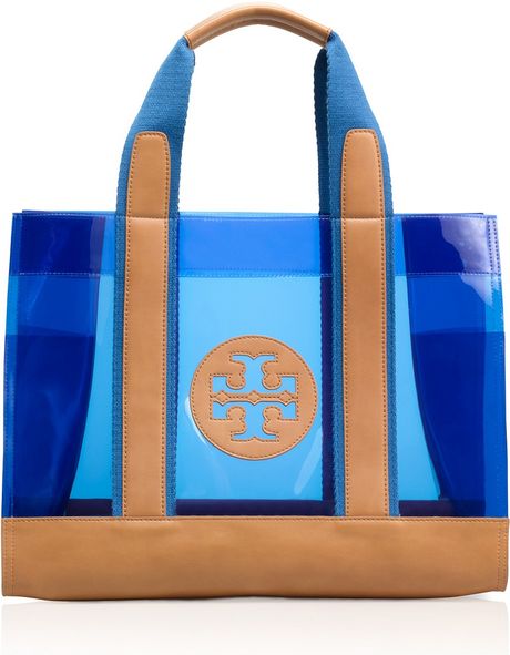 Tory Burch Jesse Tory Tote in Blue - Lyst