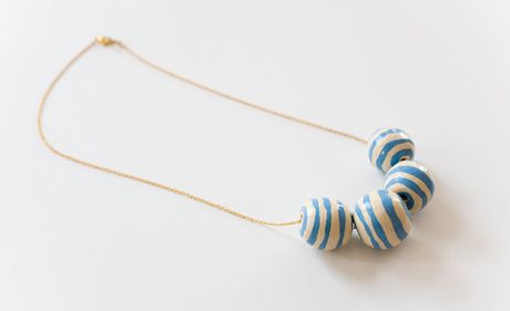 Academy Jewelry French Blue Collection Necklace in Blue - Lyst