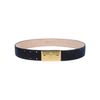 Alexander Mcqueen Belt in Black (blue) - Lyst