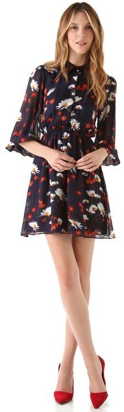Alice + Olivia Rebekah Shirtdress - Lyst