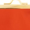 American Apparel Leather Frame Purse in Orange - Lyst
