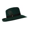 Biba Feather Fedora in Black (forest green) - Lyst