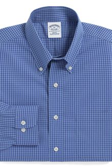 Brooks Brothers Noniron Slim Fit Tonal Check Sport Shirt - Lyst