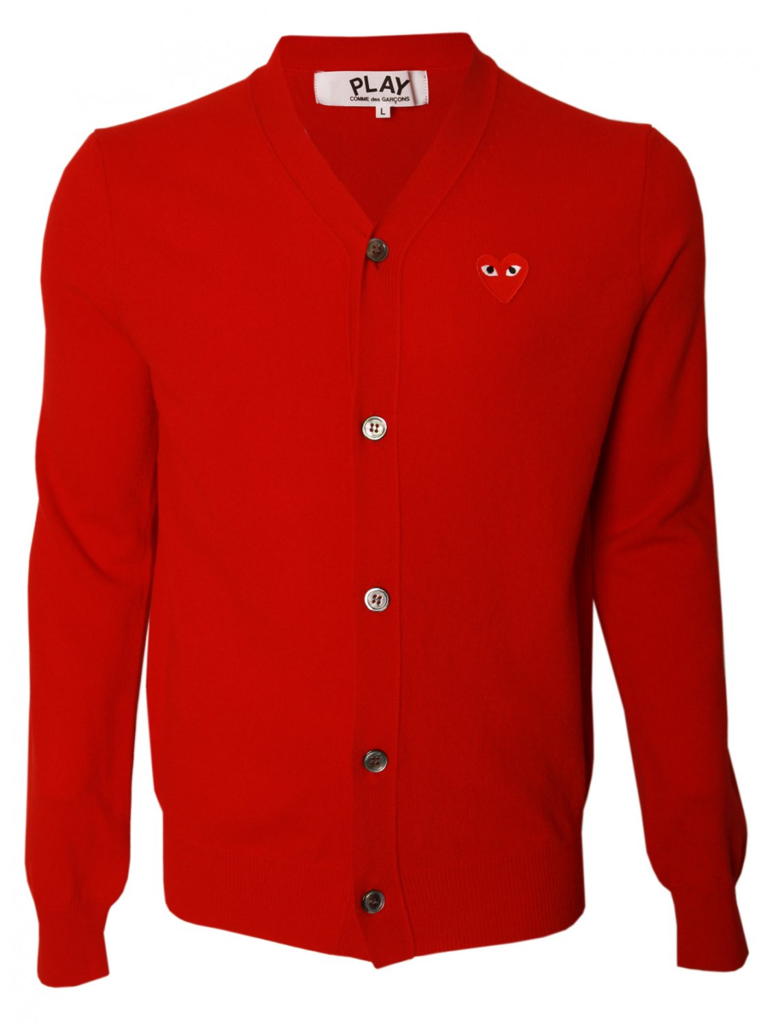 comme des garcons play red
