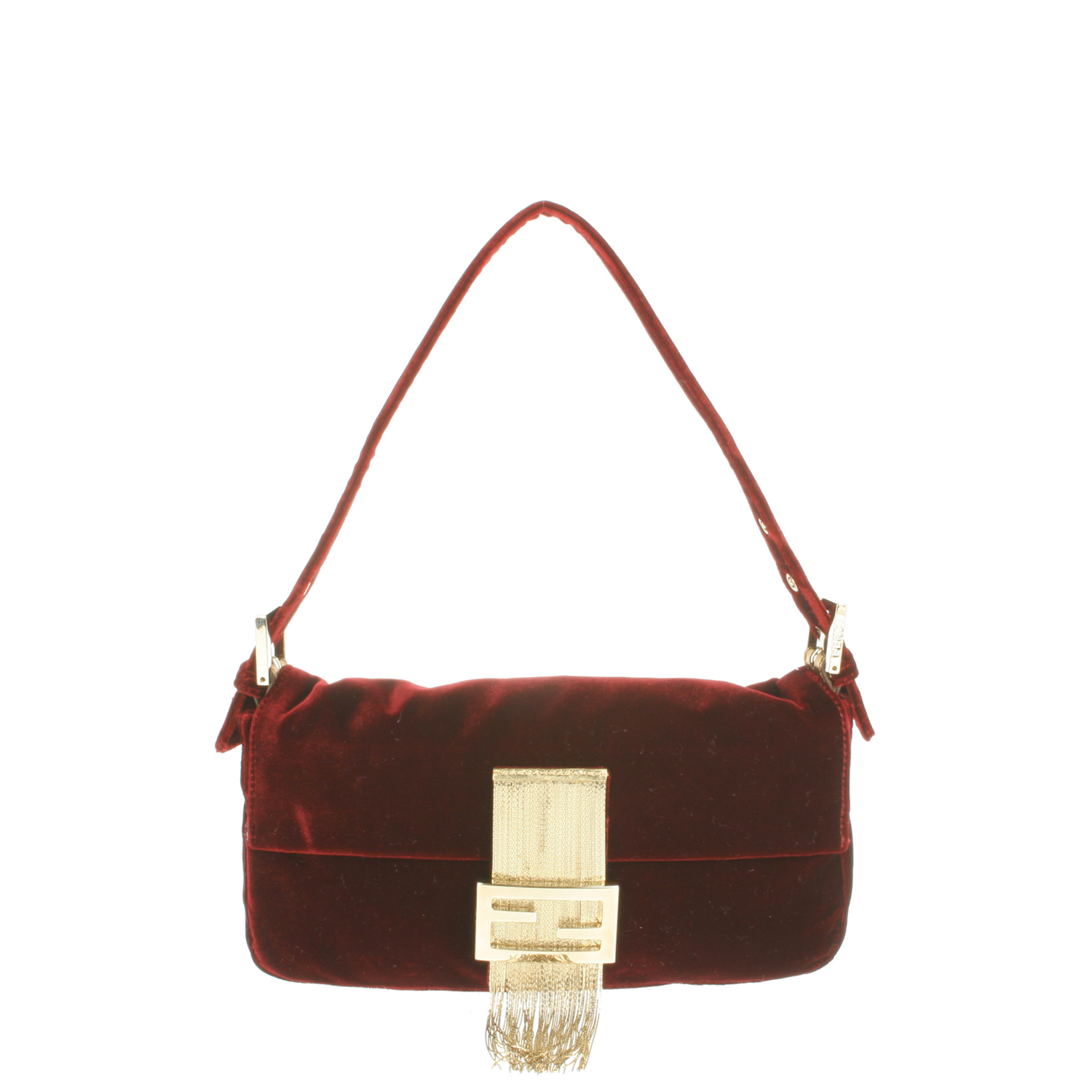 Fendi Vintage Baguette Bag in Red | Lyst