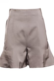 Hussein Chalayan Circle Shorts Silver - Lyst