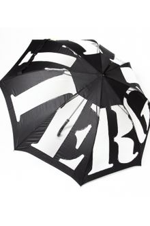 Jean Paul Gaultier Transparent Gaultier Umbrella Black - Lyst