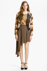 Kelly Wearstler Winston Genuine Fox Fur Jacket