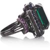 Lanvin Tutti Frutti Swarovski Crystal Ring in Silver - Lyst