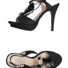 Liu Jo Platform Sandals in Black - Lyst