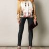 Mary Katrantzou Cake Flake Print Blouse in Multicolor (yellow) - Lyst