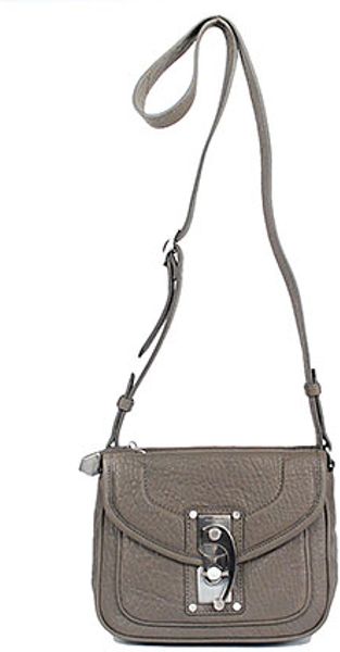Nicole Miller Swingset Cross Body Bag in Gray (grey)