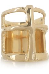 Pamela Love Goldplated Cross Ring