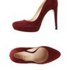 Prada Platform Pumps in Red (emerald) - Lyst